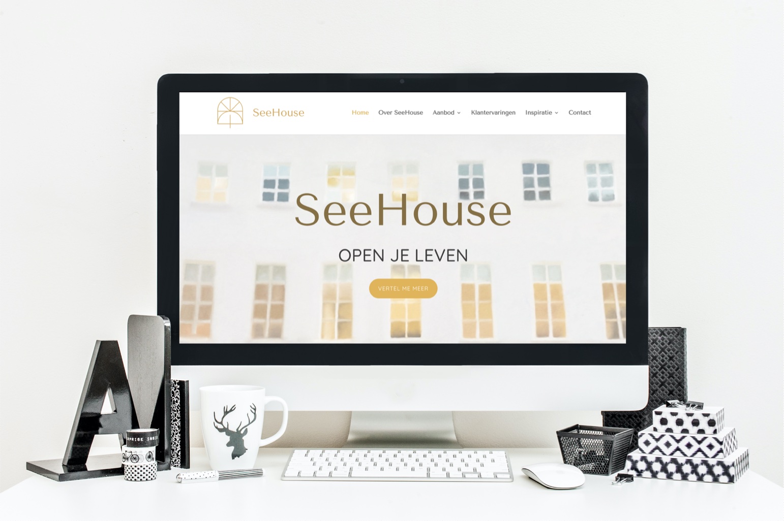 Website SeeHouse - Ann Van Malderen en Elke Weemaes