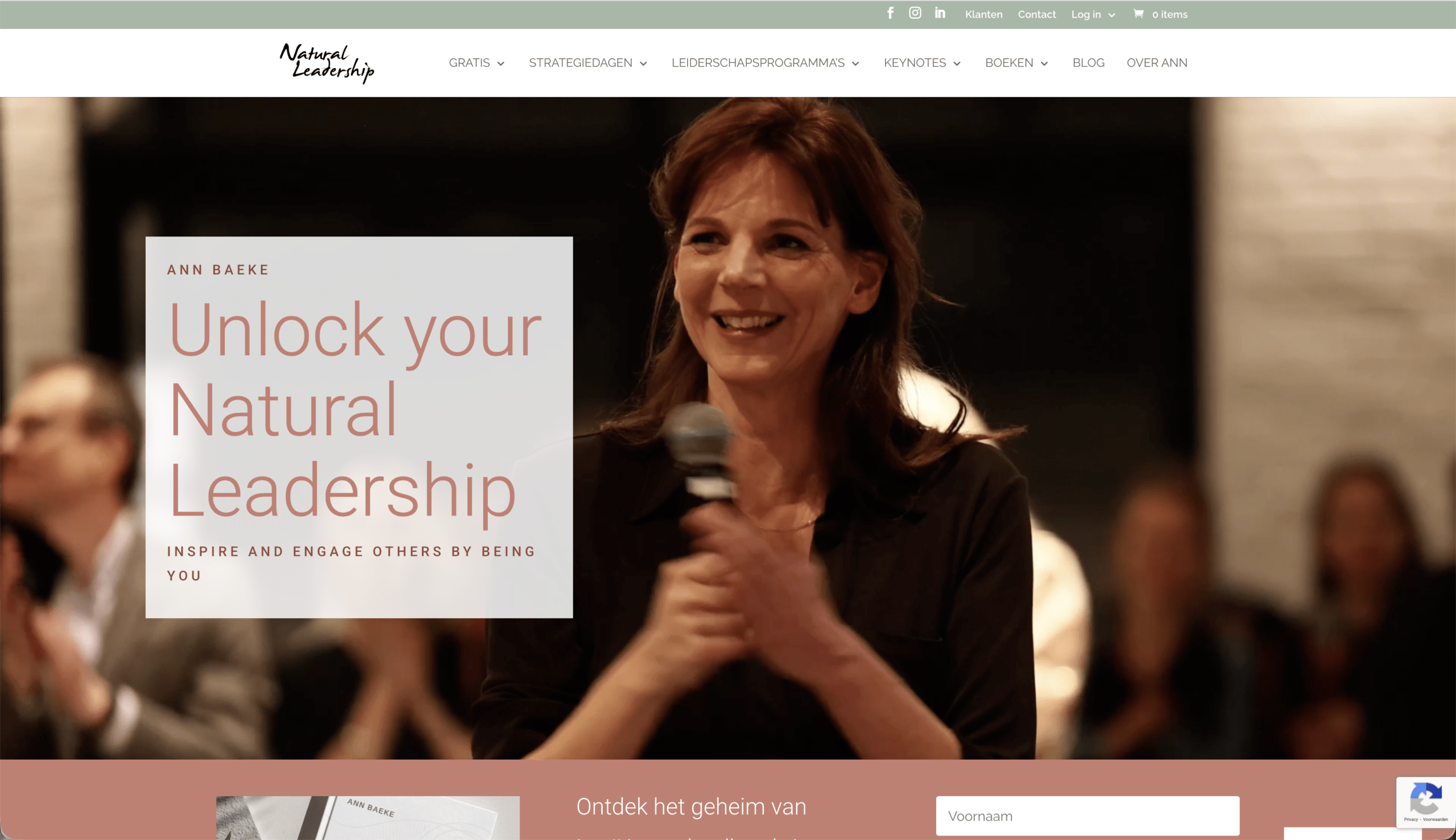 Natural Leadership, Ann Baeke